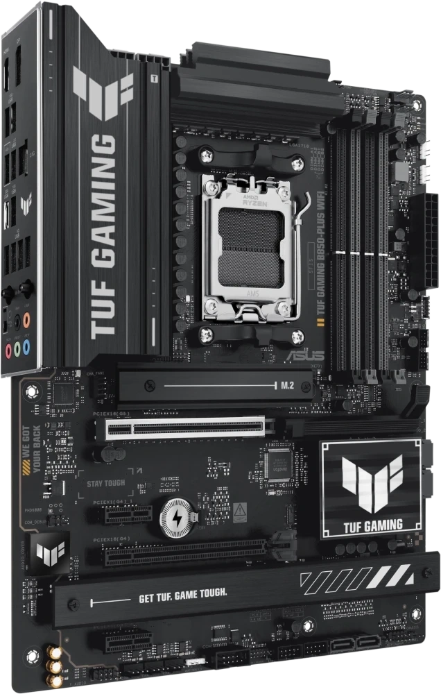Материнская плата ASUS TUF GAMING B850-PLUS WIFI (AM5, ATX). Фото 2