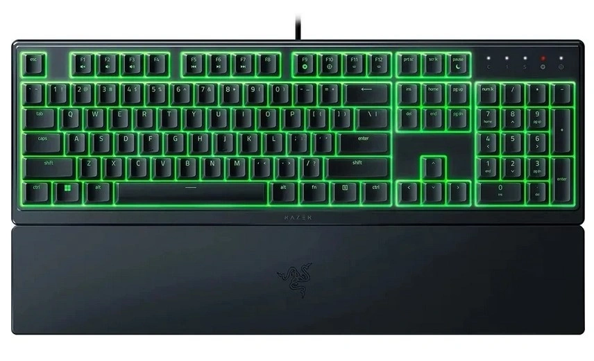 Клавиатура Razer Ornata V3 X, Чёрный (RZ03-04470100-R3M1). Фото 1