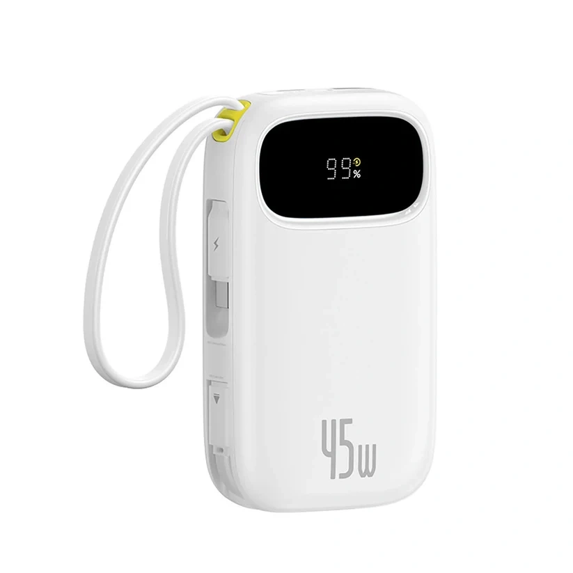 Внешний аккумулятор Baseus EnerFill FC31 20000mAh Qpow 3 45W, Белый (E0028D01). Фото 2