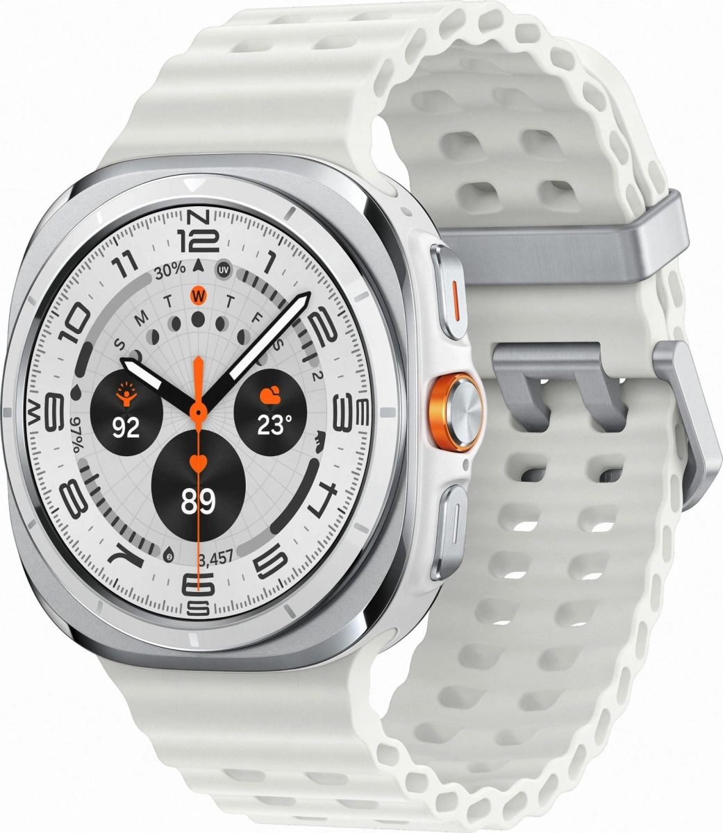 Умные часы Samsung Galaxy Watch Ultra 47mm LTE, Titanium White (SM-L705F). Фото 1