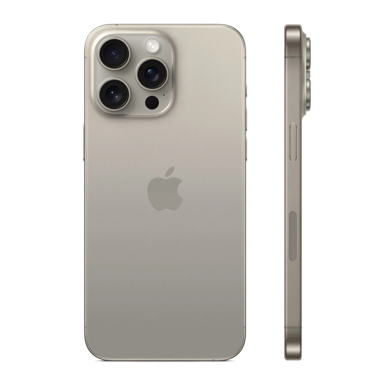 Смартфон Apple iPhone 15 Pro 256Gb Натуральный титан (eSIM+SIM) (Уцененный товар) . Фото 4