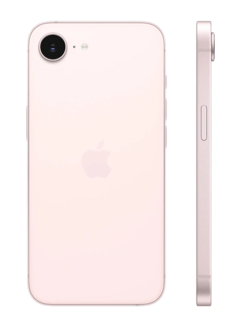 Смартфон Apple iPhone 17e 256Гб, Светло-розовый (eSIM+SIM) (без RuStore). Фото 2