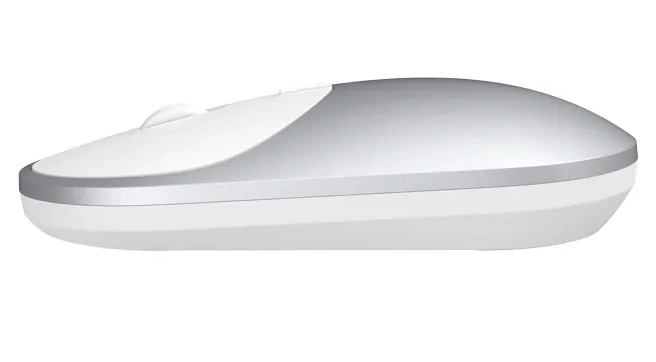 Мышь беспроводная XiaoMi Mi Portable Mouse 2 BXSBMW02 Silver. Фото 4