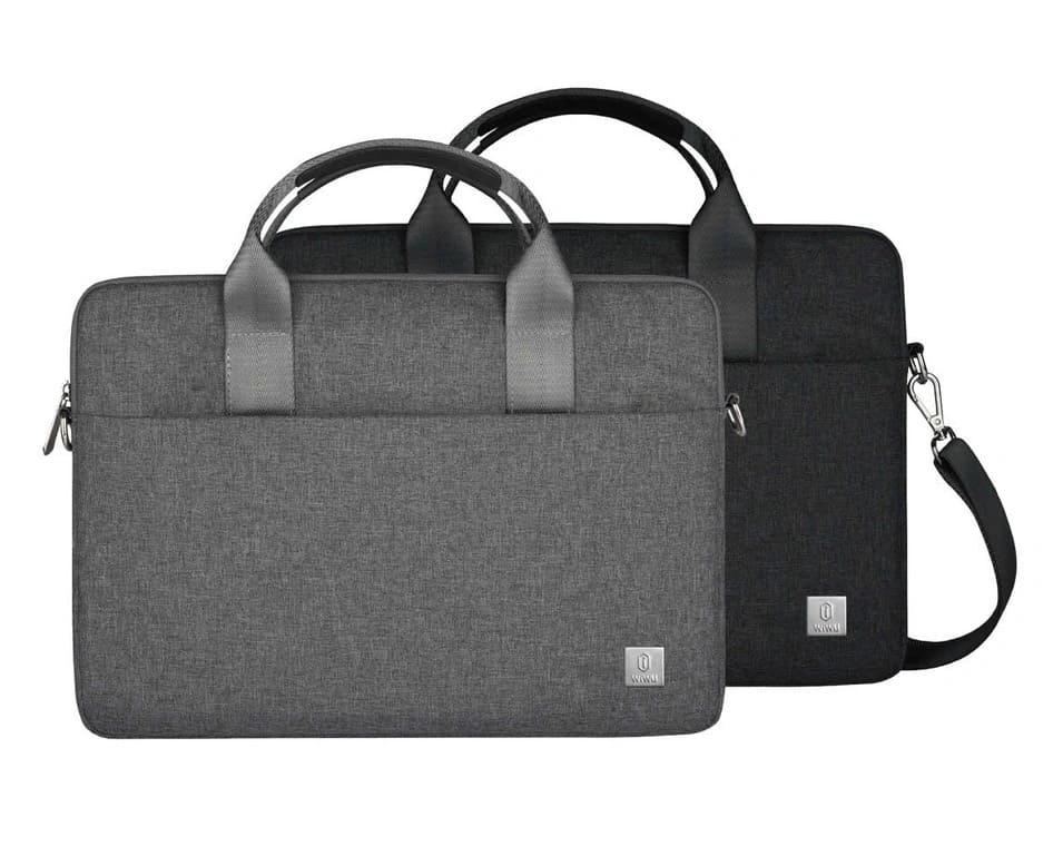 Сумка для ноутбука Wiwu Minimalist Laptop Bag 2 14", Black. Фото 5