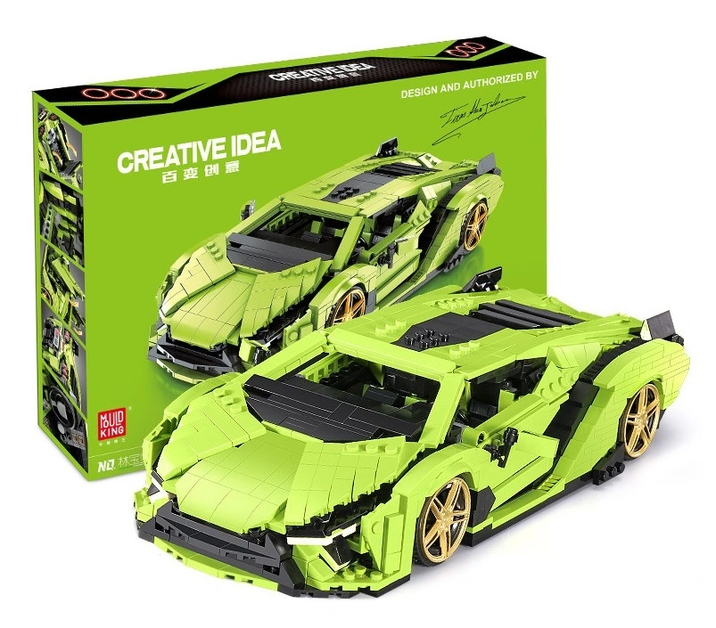 Конструктор Mould King Creative Idea 10011. Lamborghini Sian Verde, 1133 деталей. Фото 1