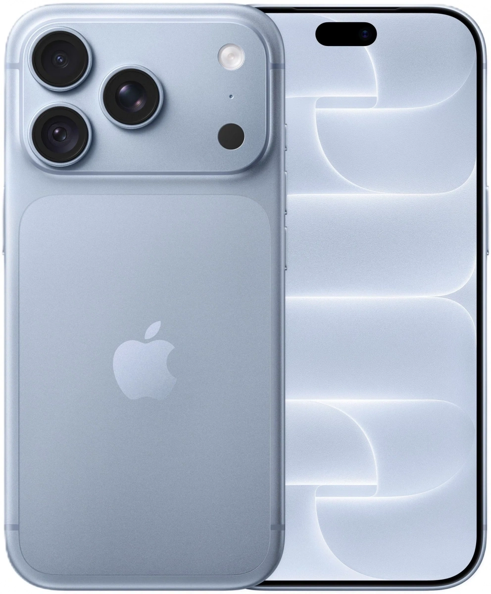 Смартфон Apple iPhone 18 Pro 256Гб, Голубой (eSIM) (Без RuStore). Фото 1