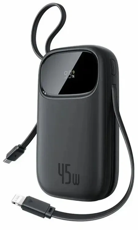 Внешний аккумулятор Baseus EnerFill FC31 10000mAh Qpow 3 45W, Чёрный (E0028C00). Фото 1