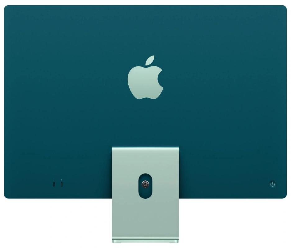 Apple iMac 24" Retina 4,5K, (MQRA3) (M3, 8-ядер CPU, 8-ядер GPU, 8 ГБ, 256 ГБ SSD, 2023), Зелёный. Фото 2