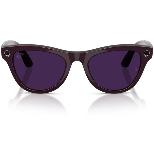 Умные очки Ray Ban Skyler (Gen 2) RW4014 Глянцевый мистический фиолетовый/Аметистовый фотохром M 150-52mm (601/1M52). Фото 4