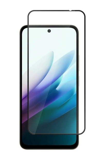 Защитное стекло для Redmi 15, Чёрное. Фото 1
