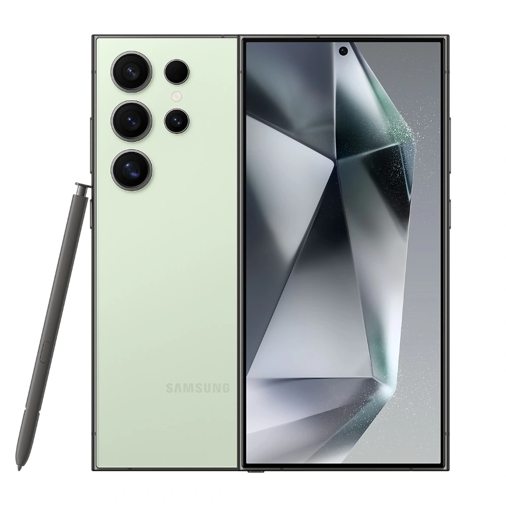 Смартфон Samsung Galaxy S24 Ultra 12/256Гб, Зелёный Титан (SM-S928B). Фото 1