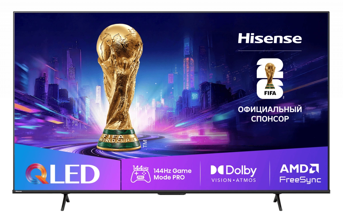Телевизор Hisense 75E7Q Pro (2025) 75" 4K UHD QLED Smart TV. Фото 1