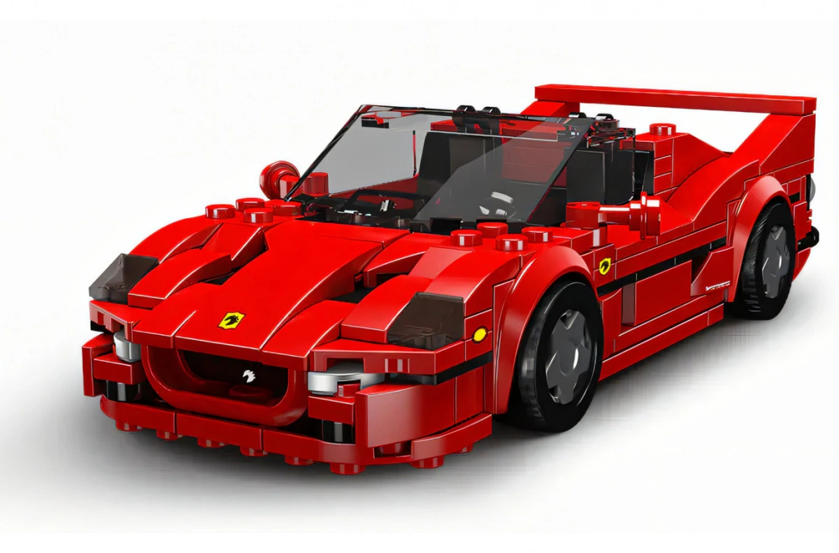 Конструктор Mould King Models 27066. Ferraris F50, 352 детали. Фото 1