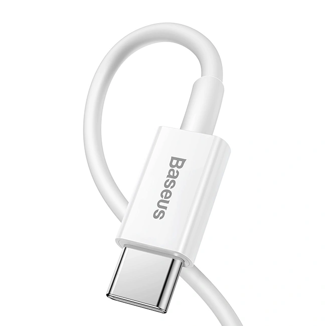Кабель Baseus Superior Series Fast Charging Data Cable Type-C to iP PD 20Вт 1.5м, Белый (CATLYS-B02). Фото 3