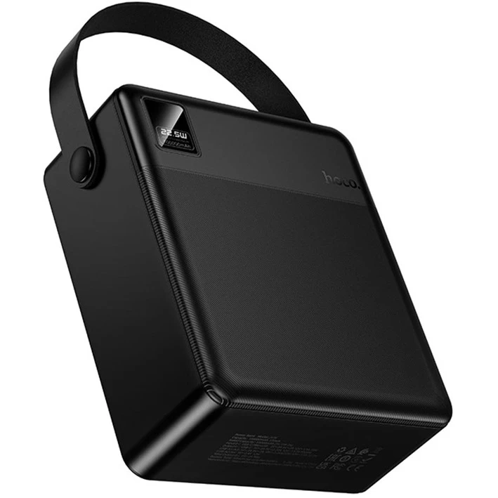 Внешний аккумулятор Hoco J175 Star 22.5W+PD20W+QC3.0 100000mAh, Чёрный. Фото 3