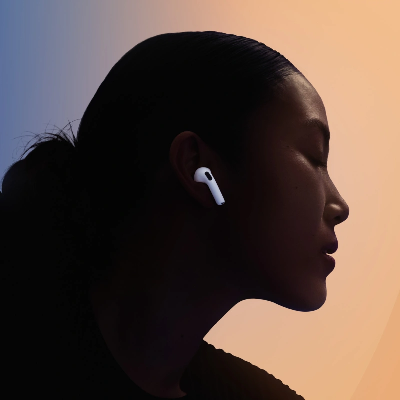 Беспроводные наушники Apple AirPods 4 ANC (MXP93) (Уцененный товар). Фото 4