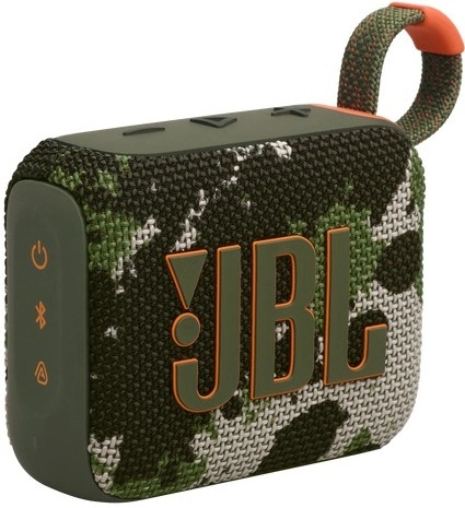 Беспроводная акустика JBL Go 4 Камуфляж (JBLGO4SQUAD). Фото 1