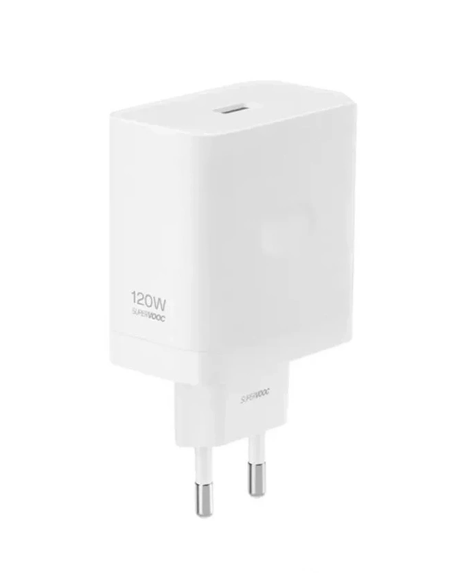 Сетевое зарядное устройство Realme SUPERVOOC 120Вт Power Adapter, Белое (VCBBOAEH). Фото 1