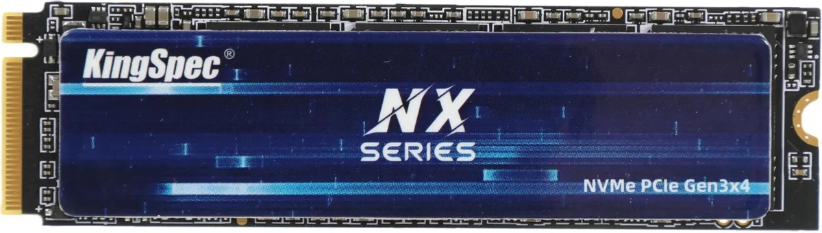 SSD накопитель KINGSPEC NX-1TB 1ТБ, M.2 2280, PCIe 3.0 x4, NVMe, M.2. Фото 1