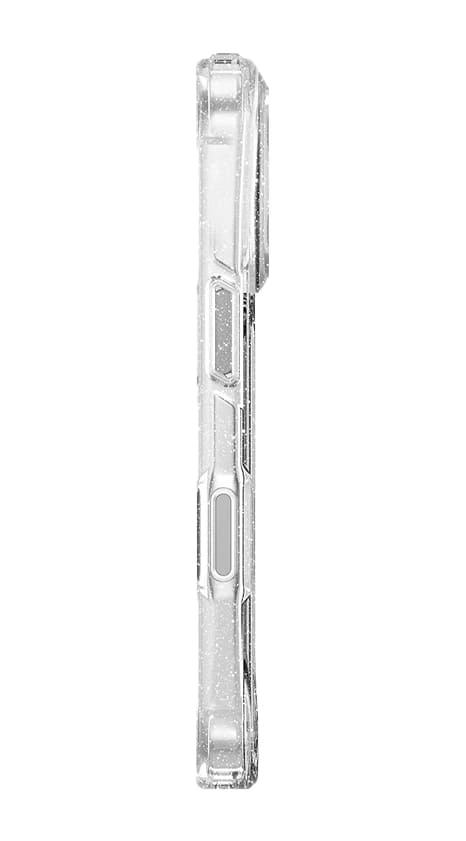 Накладка Uniq для iPhone 17 Pro LifePro Xtreme (MagSafe), Светящаяся мишура (IP6.3P(2025)-LPRXMTLUC). Фото 3