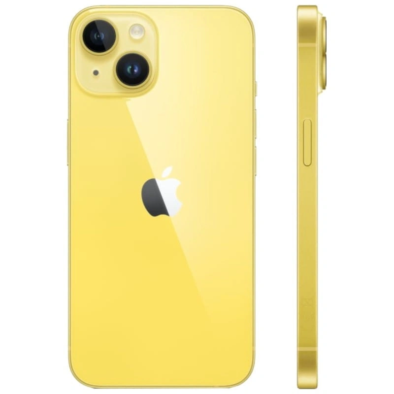 Смартфон Apple iPhone 14 128Гб Жёлтый (eSIM) (Без RuStore). Фото 2