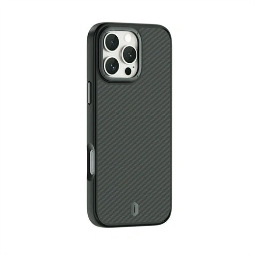 Накладка Wiwu для iPhone 16 Pro Defense Ultra Kevlar, Black (DCC-205). Фото 2