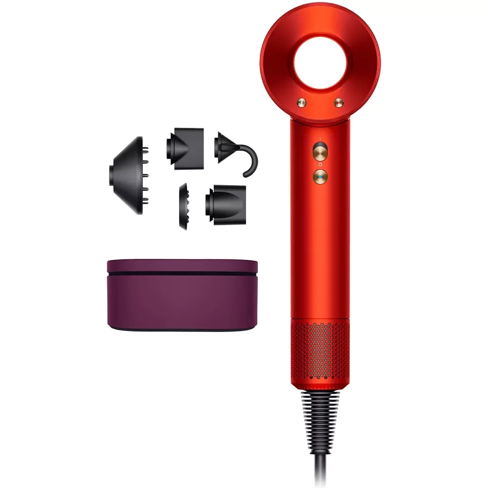 Фен Dyson Supersonic HD08, Topaz/Orange (Подарочный набор). Фото 1
