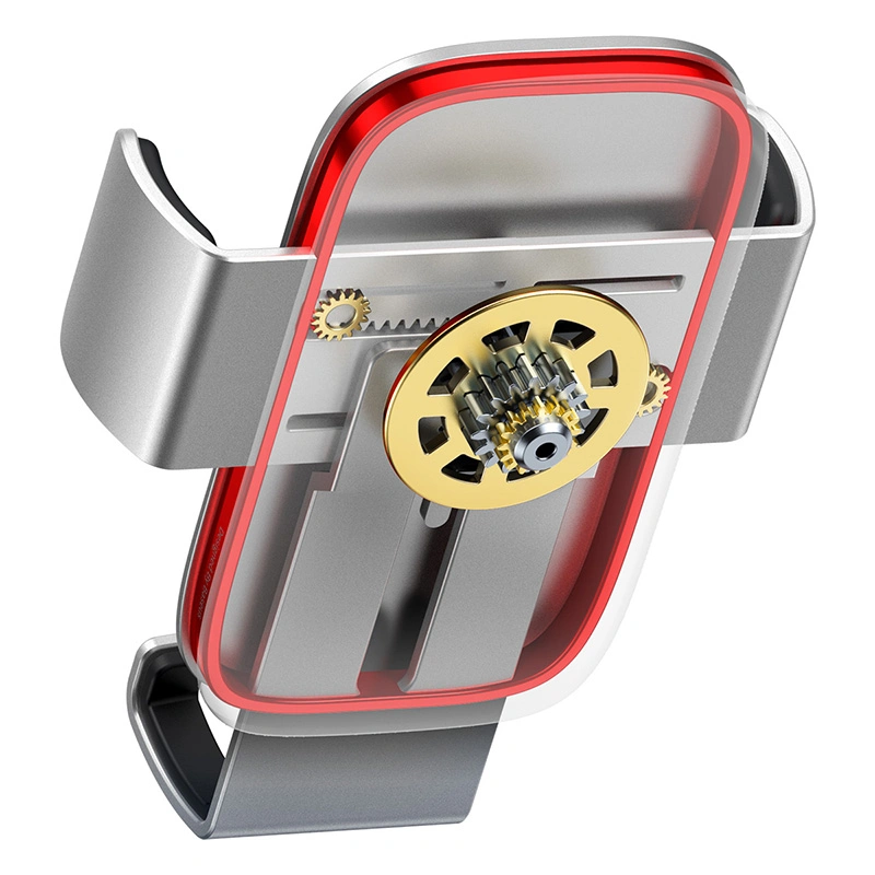 Держатель Baseus Metal Age II Gravity Car Mount, Silver (SUJS000012). Фото 5