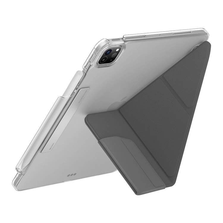 Чехол Uniq для iPad Pro 11 (2024) Camden Click, Rhino Grey (PDP11(2024)-CAMRGRY). Фото 4