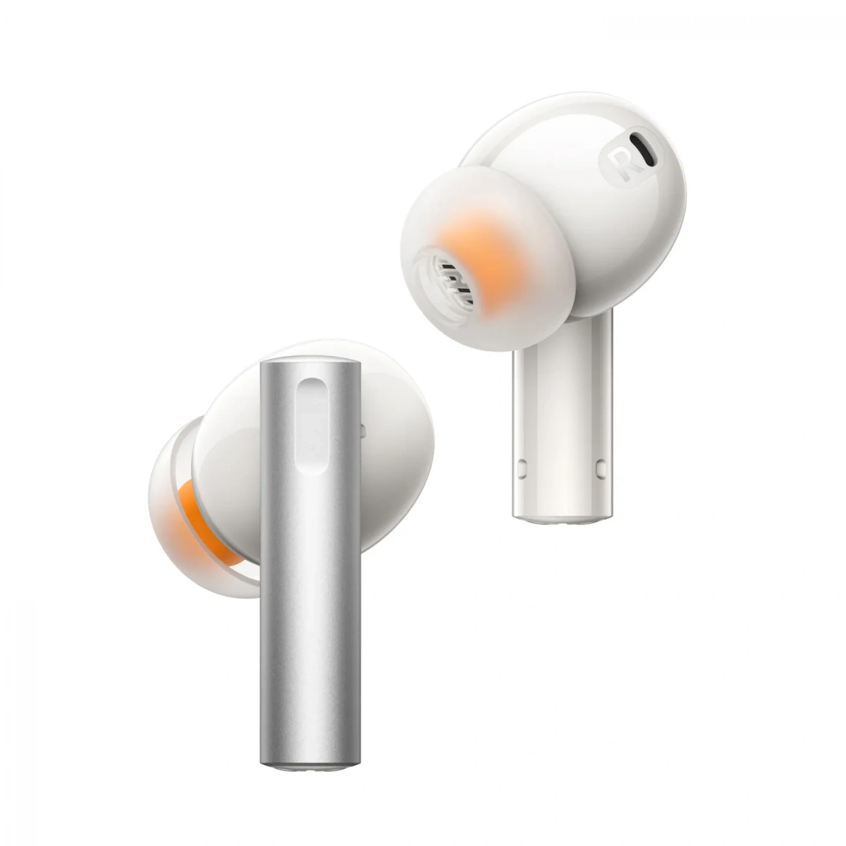 Беспроводные наушники Realme Buds Air 6, Титановый-оранжевый (RMA2402). Фото 2