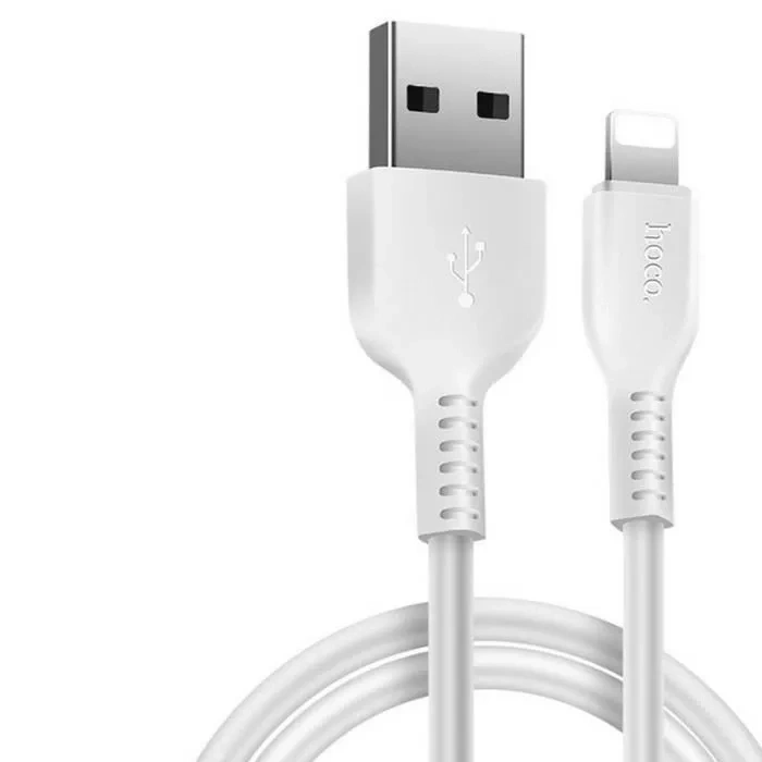 Кабель Hoco X20 Exotic Radiance Type-C to USB 3A 2м, Белый. Фото 1