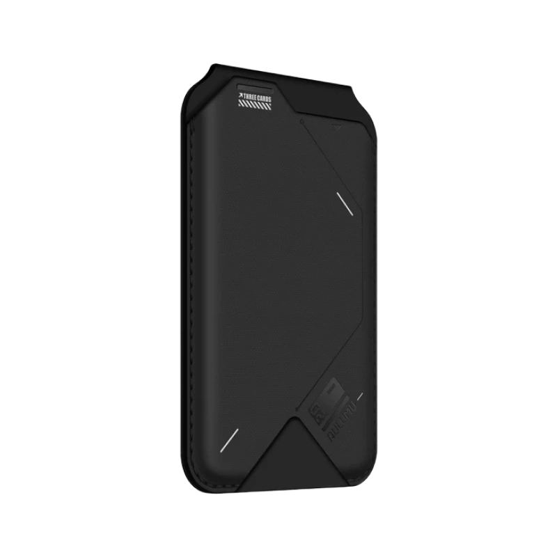 Магнитный бумажник Aulumu G02 MagSafe, Чёрный (UA-G02-BK). Фото 3