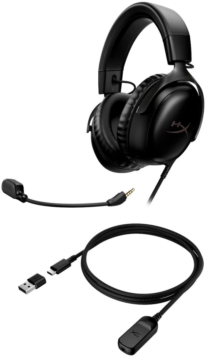 Гарнитура игровая HyperX Cloud III, Чёрные (727A8AA). Фото 6