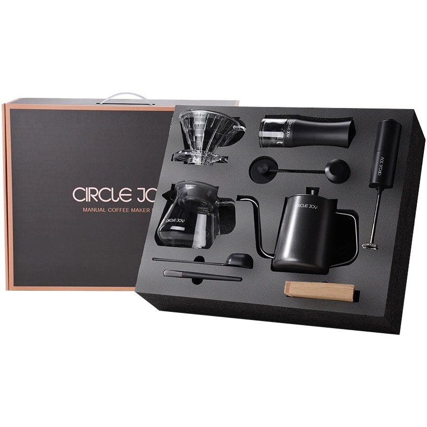 Набор кофейный Circle Joy Manual Coffee Maker Set 9 in 1 (CJ-CFS01). Фото 1