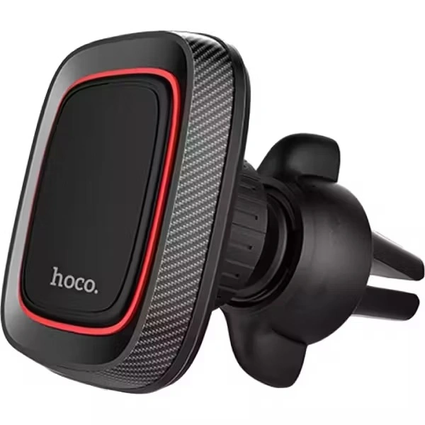 Держатель Hoco CA23 Lotto Series Magnetic Air Black, Black. Фото 1