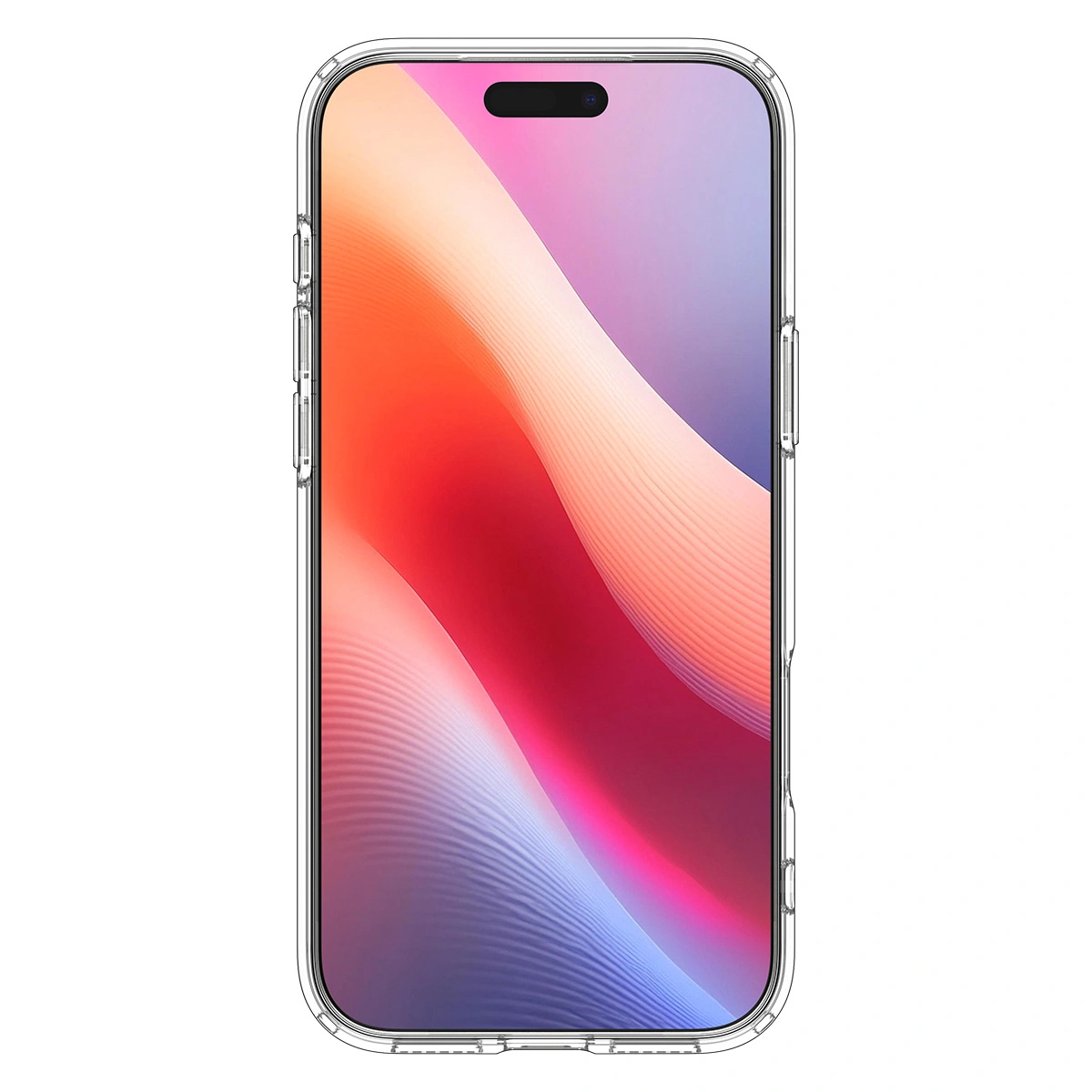 Накладка Spigen Ultra Hybrid (MagSafe) для iPhone 17 Pro Max, Прозрачный графит (ACS10283). Фото 3