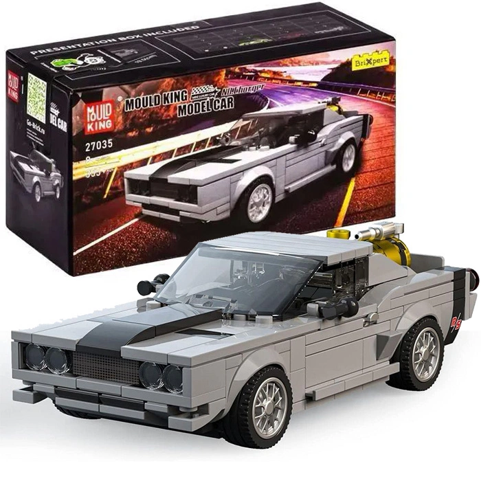 Конструктор Mould King Models 27035. Dodge Charger Muscle Car, 355 деталей. Фото 1
