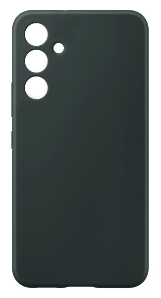 Накладка Silicone Case Logo для Samsung Galaxy A15 4G/5G, Тёмно-зелёная. Фото 1