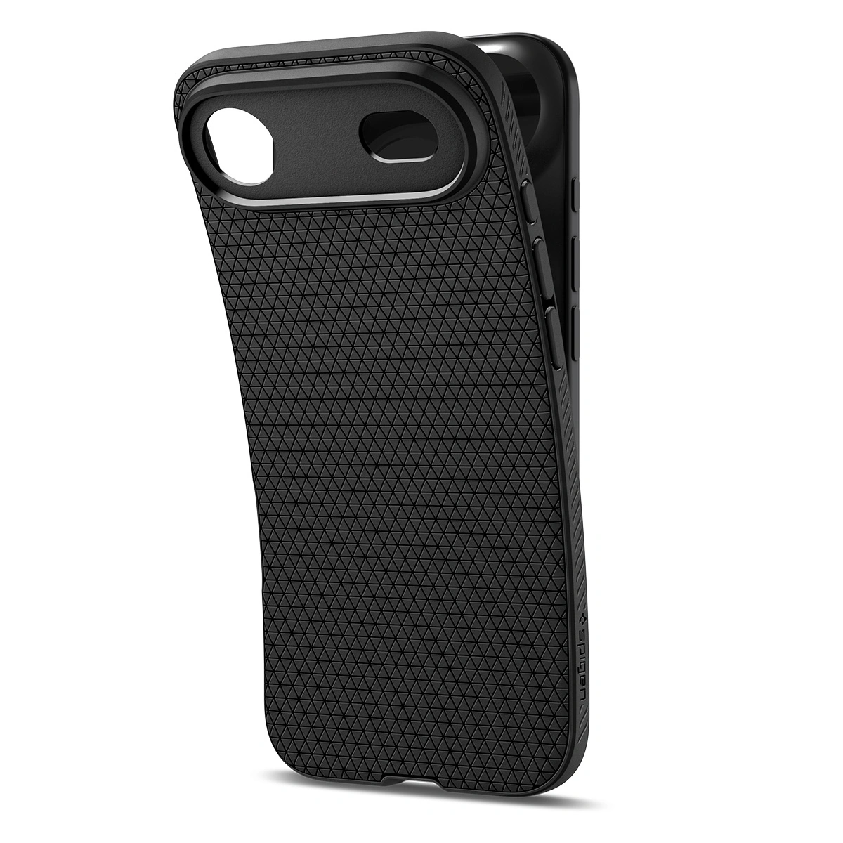 Накладка Spigen Liquid Air для iPhone Air, Матовый чёрный (ACS10302). Фото 5