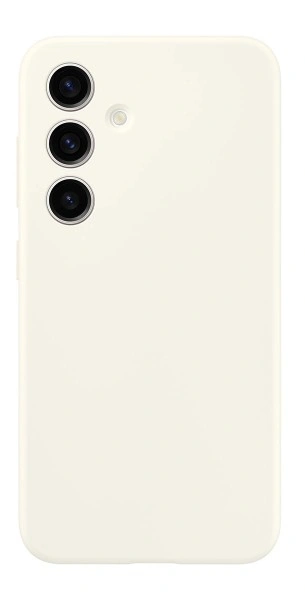 Накладка Silicone Case Logo для Samsung Galaxy A35 5G, Пудровая. Фото 1