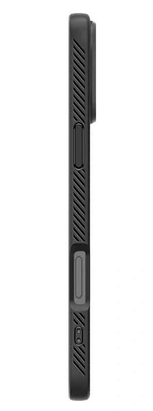 Накладка Spigen Liquid Air для iPhone 16 Pro, Matte Black (ACS08117). Фото 5