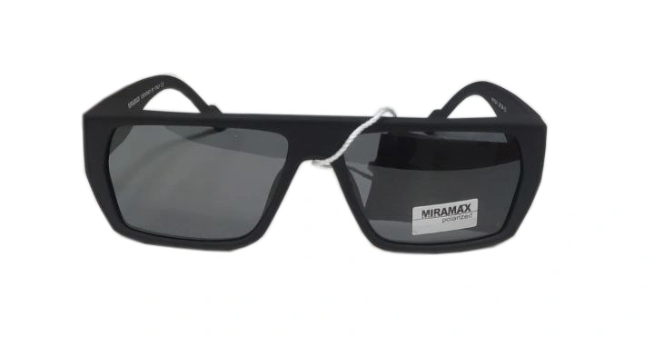 Солнцезащитные очки Miramax P6109-1 52 20-133, Чёрные. Фото 1