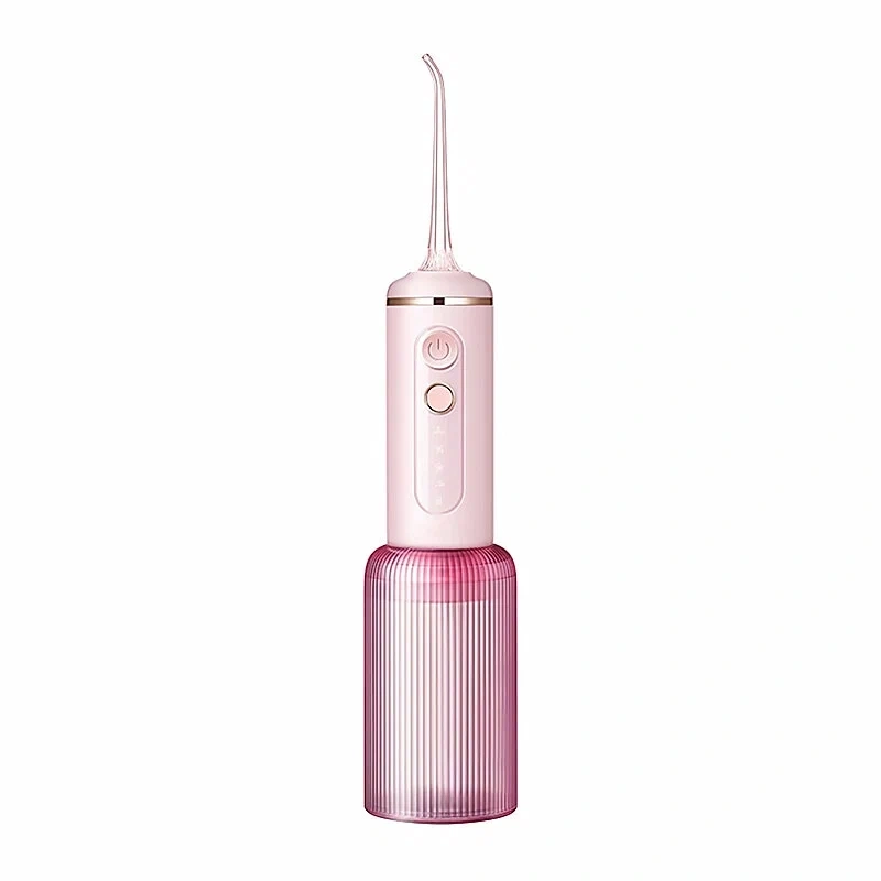 Беспроводной ирригатор Soocas Tooth Punch W3F (4 насадки), Розовый. Фото 1