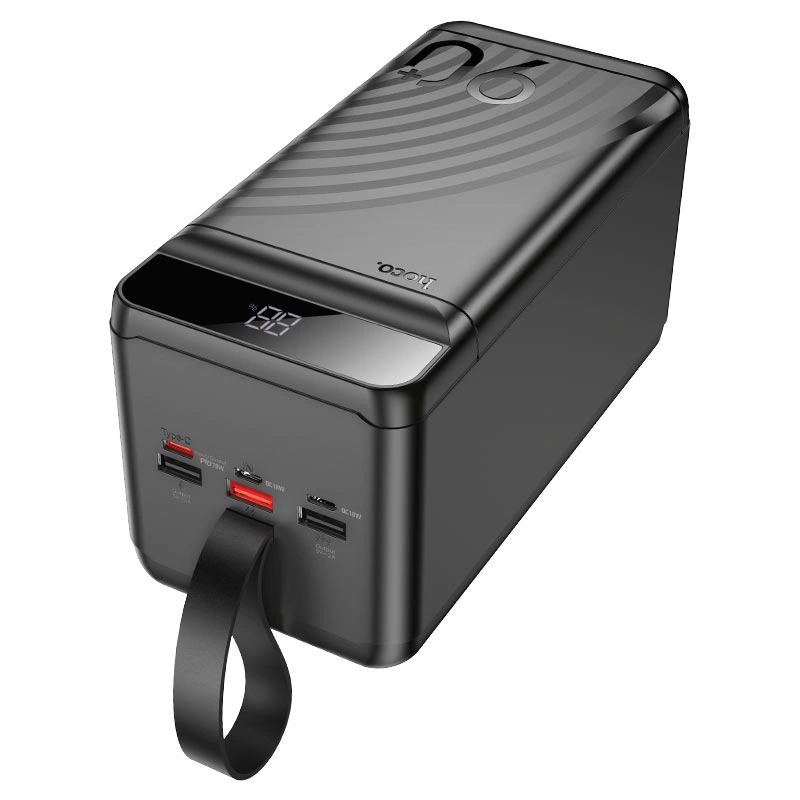 Внешний аккумулятор Hoco J123D Element 22.5W 90000mAh, Black. Фото 3