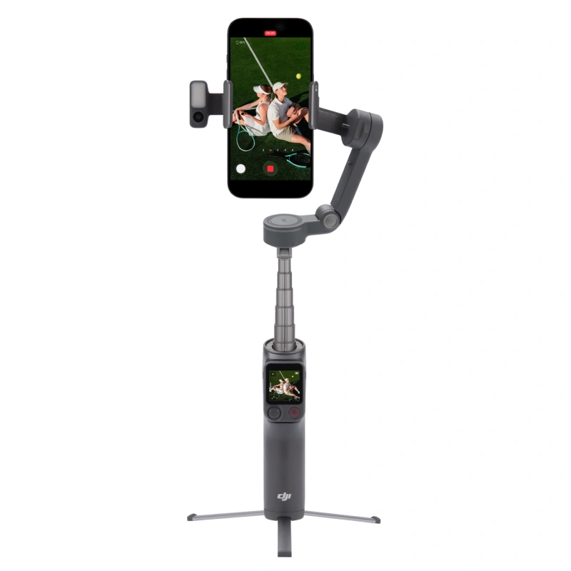 Стабилизатор электрический DJI Osmo Mobile 8P Advanced Tracking Combo, Чёрный. Фото 2