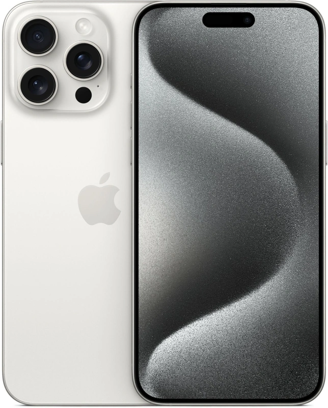 Смартфон Apple iPhone 15 Pro 256Gb Белый титан (eSIM+SIM) (Уцененный товар). Фото 1
