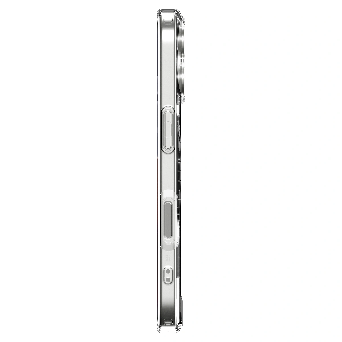Накладка Spigen Ultra Hybrid MagSafe для iPhone 17, Clear White (ACS10380). Фото 4