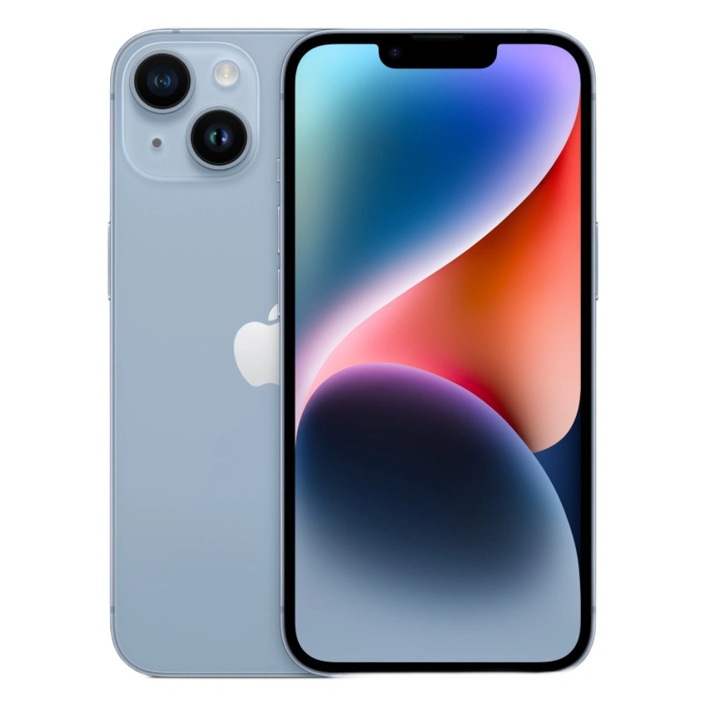 Смартфон Apple iPhone 14 256Гб Синий (eSIM+SIM) (Уцененный товар). Фото 1