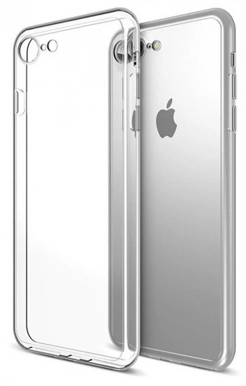 Накладка для iPhone SE 2022 / iPhone SE 2020 силикон, Прозрачная. Фото 1