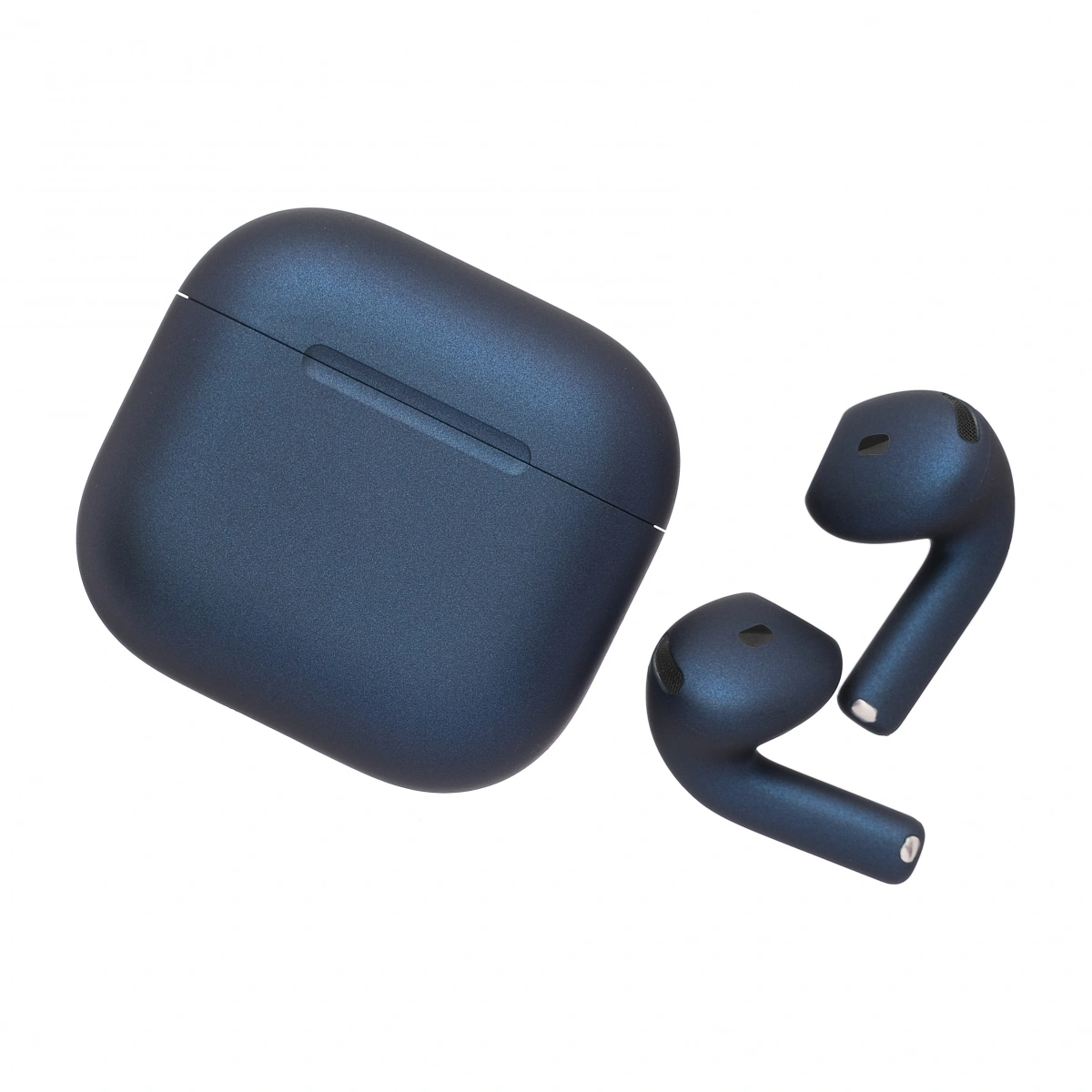 Беспроводные наушники Apple AirPods 4 Color (Синий матовый). Фото 3